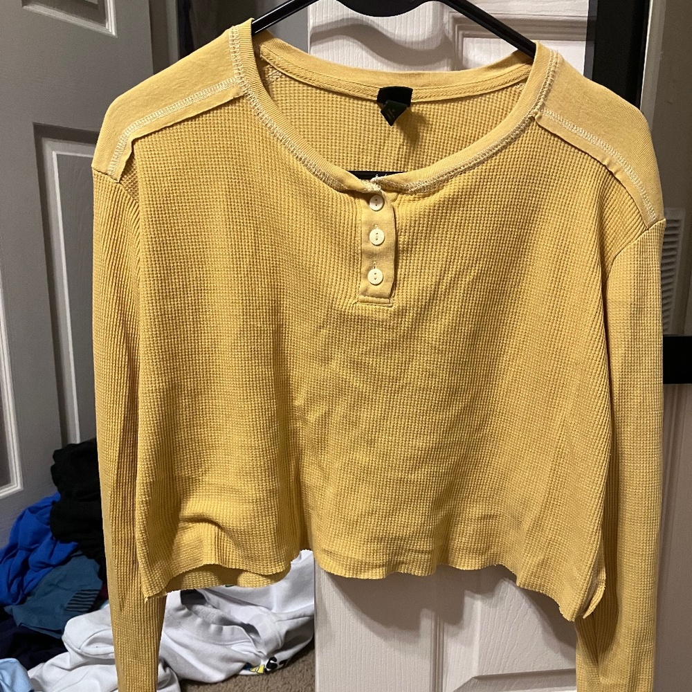 Yellow long sleeve TARGET